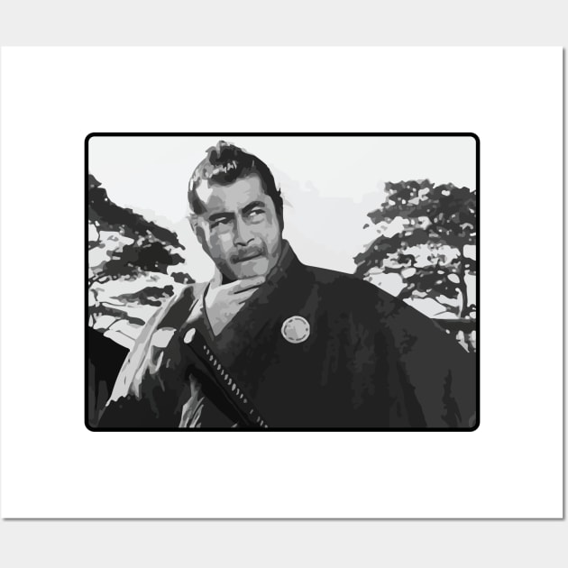 Sanjuro / Yojimbo- Toshiro Mifune Wall Art by Persona2